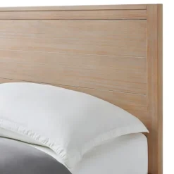 Kirkland's Home Beds & Headboards-Natural Wood Grain Panel King Bed