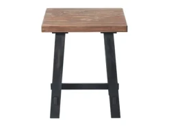 Kirkland's Home Accent & End Tables-Natural Wood Sawhorse Accent Table