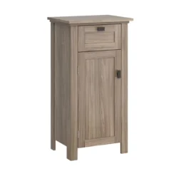 Kirkland's Home Bathroom Furniture-Natural Wood Single Door Cabinet