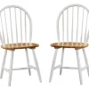 Kirkland's Home Dining Chairs-Natural Wooden Dining Chairs, Set Of 2