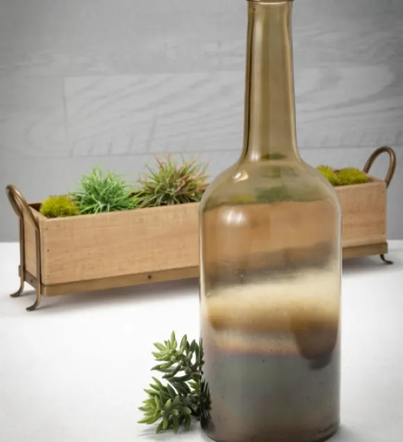 Kirkland's Home Decorative Trays-Natural Wooden Tray With Metal Handles