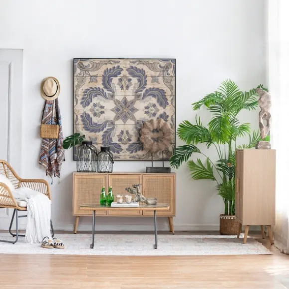 Kirkland's Home Statues & Figurines-Naturally Abstract Raw Wooden Carved Figurine