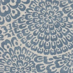 Kirkland's Home Dining Chairs-Navy And Cream Floral Parsons Chairs, Set Of 2