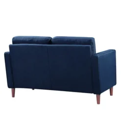 Kirkland's Home Sofas & Loveseats-Navy Chelsea Modern Loveseat