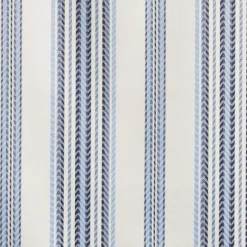 Kirkland's Home Curtains & Drapes-Navy Stripe Ricci Blackout Curtain Shade, 23 In.