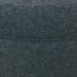 Kirkland's Home Benches & Ottomans-Navy Upholstered Round Storage Ottoman