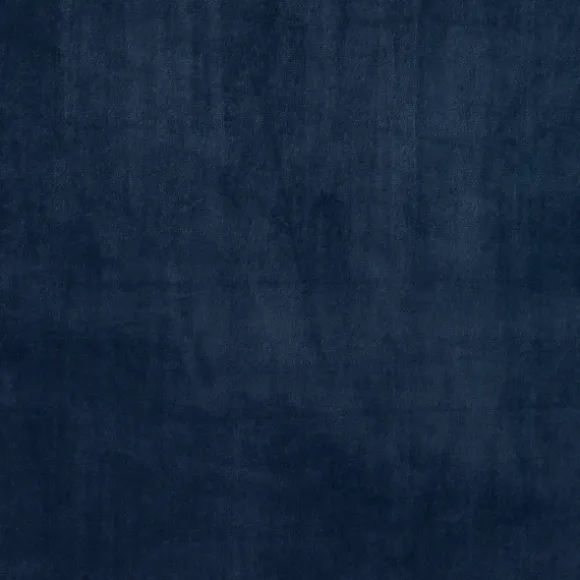 Kirkland's Home Curtains & Drapes-Navy Velvet Greta Curtain Panel Set, 95 In.