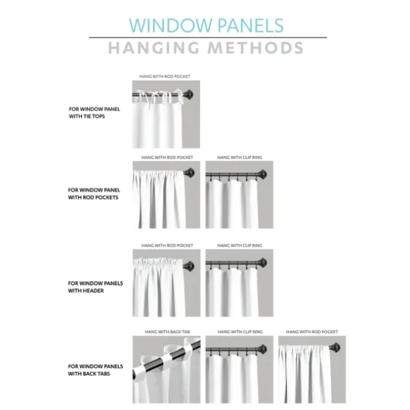 Kirkland's Home Curtains & Drapes-Neutral Vintage Stripe Curtain Panel Set, 95 In.