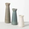 Kirkland's Home Vases-Neutral Wide Mouth Vases, Set Of 3