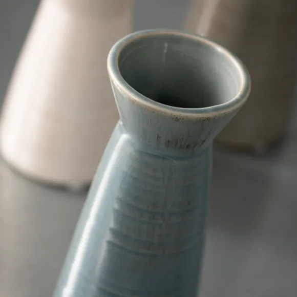 Kirkland's Home Vases-Neutral Wide Mouth Vases, Set Of 3