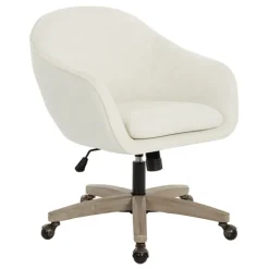 Kirkland's Home Office Furniture-Nora Linen Office Chair
