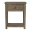 Kirkland's Home Accent & End Tables-Oak Bailie Wooden Side Table