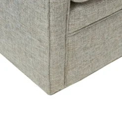 Kirkland's Home Accent Chairs-Olivia Oatmeal Swivel Accent Chair