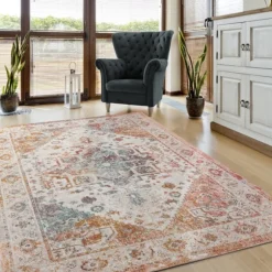 Kirkland's Home Outdoor Rugs-Ombre At Dusk Indoor/Outdoor Area Rug, 7X9