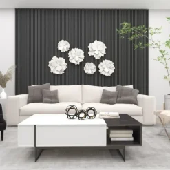 Kirkland's Home Statues & Figurines-Onyx And Gold 3-Pc. Orb Sculpture Set