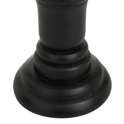 Kirkland's Home Candle Holders-Onyx Turned Wood 3-Pc. Candle Holder Set