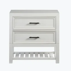 Kirkland's Home Nightstands-Open Slat Serena Nightstand