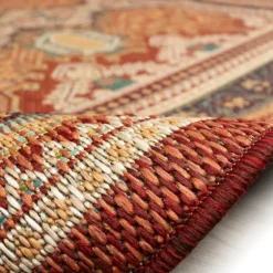 Kirkland's Home Outdoor Rugs-Orange Diamond Nile Indoor/Outdoor Area Rug, 4X7