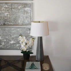 Kirkland's Home Arrangements & Greenery-Orchid Arrangement In Black Decorative Pot