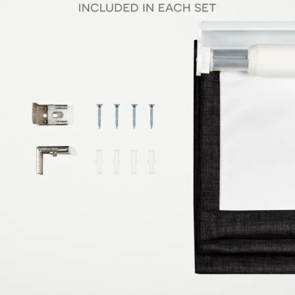 Kirkland's Home Curtains & Drapes-Out Roman Shade, 23 In.