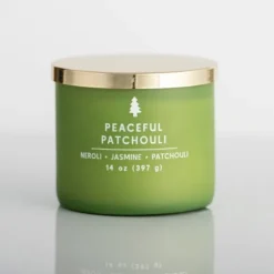 Kirkland's Home Candles-Peaceful Patchouli Triple Wick Jar Candle