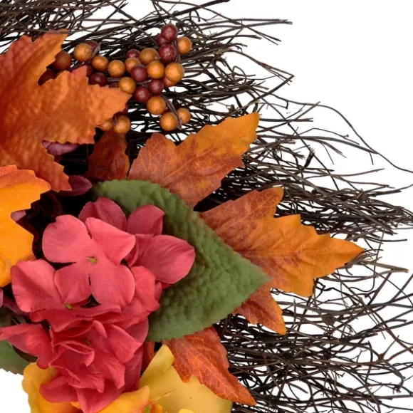 Kirkland's Home Wreaths-Peony And Mum Floral Wreath