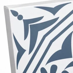 Kirkland's Home Monogram Wall Decor-Personalized Blue Tile Monogram Wall Plaque