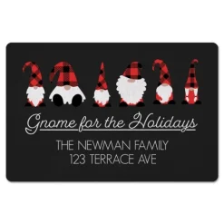 Kirkland's Home Kitchen & Floor Mats-Personalized Gnome For The Holidays Floor Mat