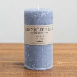 Kirkland's Home Candles-Pillar Unscented Candle, 6 In.