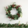 Kirkland's Home Wreaths-Pine And Berry Christmas Wreath, 24 In.