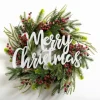 Kirkland's Home Wreaths-Pine And Berry Merry Christmas Wreath