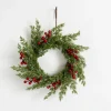 Kirkland's Home Wreaths-Pine And Red Berry Mini Wreath