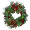 Kirkland's Home Wreaths-Pine Needles And Berries Wreath