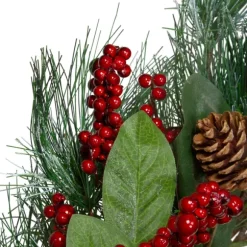 Kirkland's Home Wreaths-Pine Needles And Berries Wreath