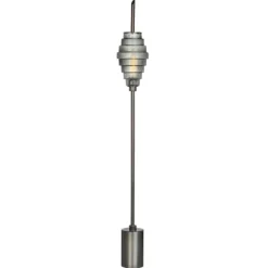 Kirkland's Home Floor Lamps-Pinnacle Metal And Glass Floor Lamp