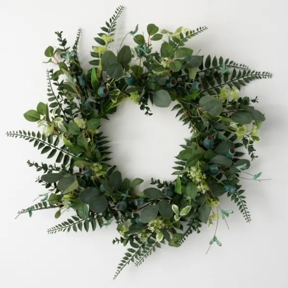 Kirkland's Home Wreaths-Pod Foliage Wreath