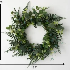 Kirkland's Home Wreaths-Pod Foliage Wreath