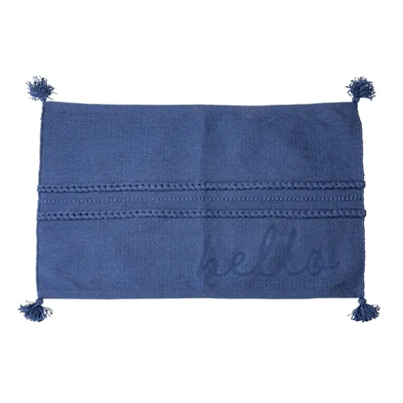 Kirkland's Home Outdoor Rugs-Polyester Cross Stripe Outdoor Area Rug