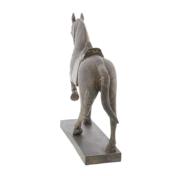 Kirkland's Home Statues & Figurines-Polystone Prancing Horse Statue