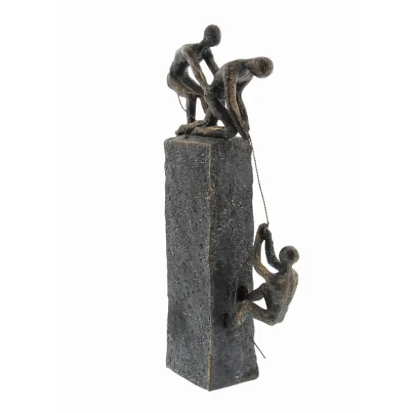 Kirkland's Home Statues & Figurines-Polystone Rock Climber Sculpture
