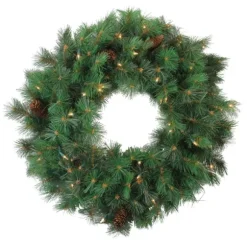 Kirkland's Home Wreaths-Pre-Lit Royal Oregon Pine Wreath