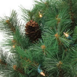 Kirkland's Home Wreaths-Pre-Lit Royal Oregon Pine Wreath