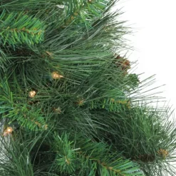 Kirkland's Home Wreaths-Pre-Lit White Valley Pine Wreath