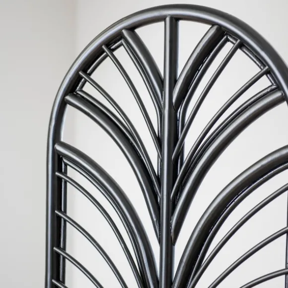 Kirkland's Home Decorative Accents-Rattan Open Arches Room Divider