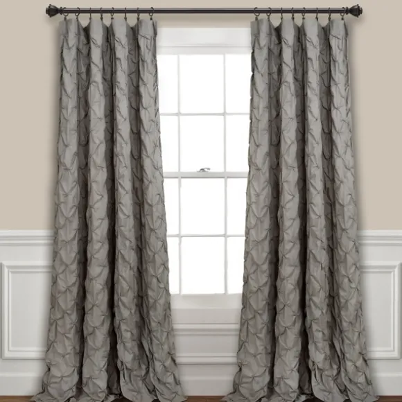 Kirkland's Home Curtains & Drapes-Ravello Pintuck Curtain Panel, 84 In.