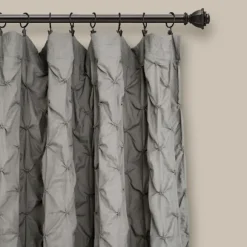 Kirkland's Home Curtains & Drapes-Ravello Pintuck Curtain Panel, 84 In.