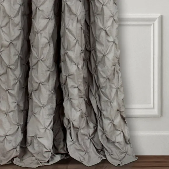 Kirkland's Home Curtains & Drapes-Ravello Pintuck Curtain Panel, 84 In.