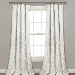 Kirkland's Home Curtains & Drapes-Ravello Pintuck Curtain Panel, 84 In.
