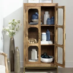 Kirkland's Home Vases-Reactive Ribbed Vase, 6 In.