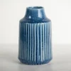 Kirkland's Home Vases-Reactive Ribbed Vase, 7 In.